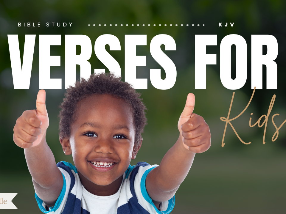 Bible Verses for Kids