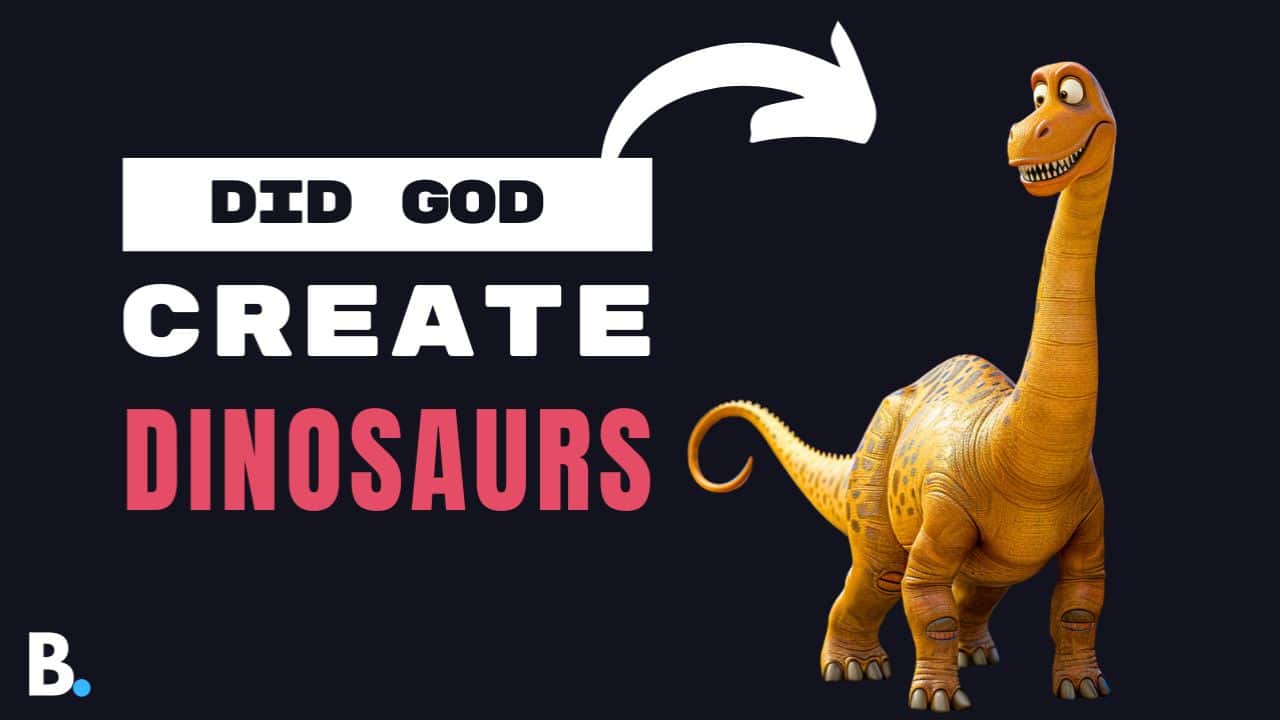 Did god create dinosaurs