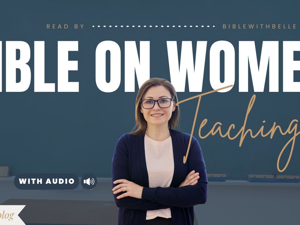 What Does The Bible Say About Women Teaching