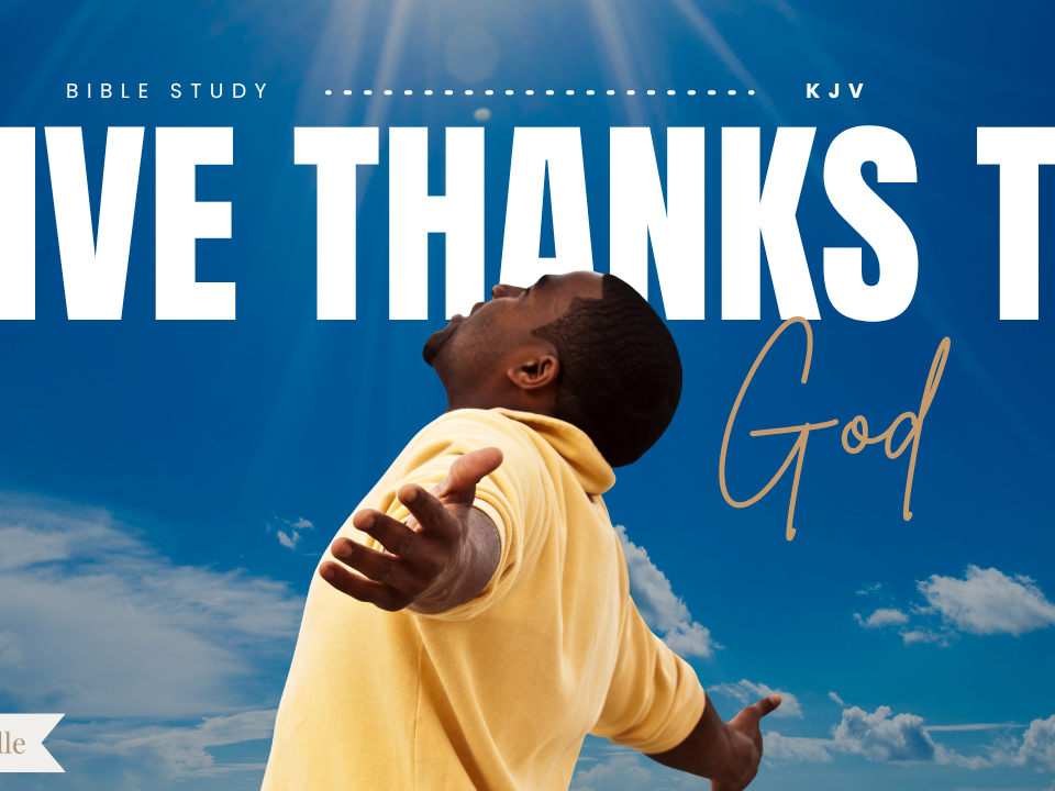 Bible Verses for Thanksgiving