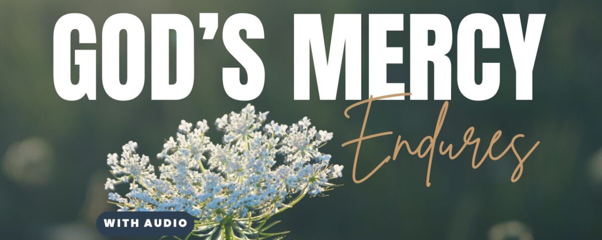 Bible Verses For Mercy