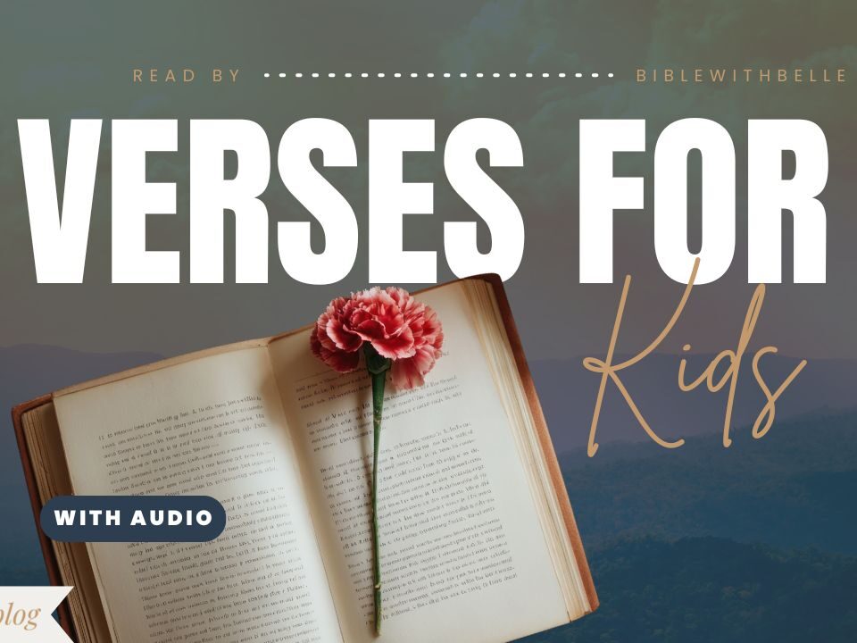 Uplifting Bible Verses For Kids
