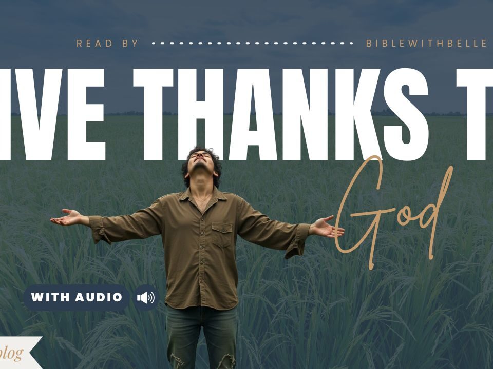 Bible Verses For Thanksgiving