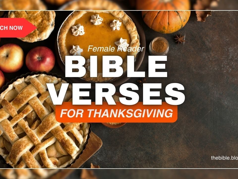 Bible Verses For Thanksgiving – Powerful Praise & Gratitude