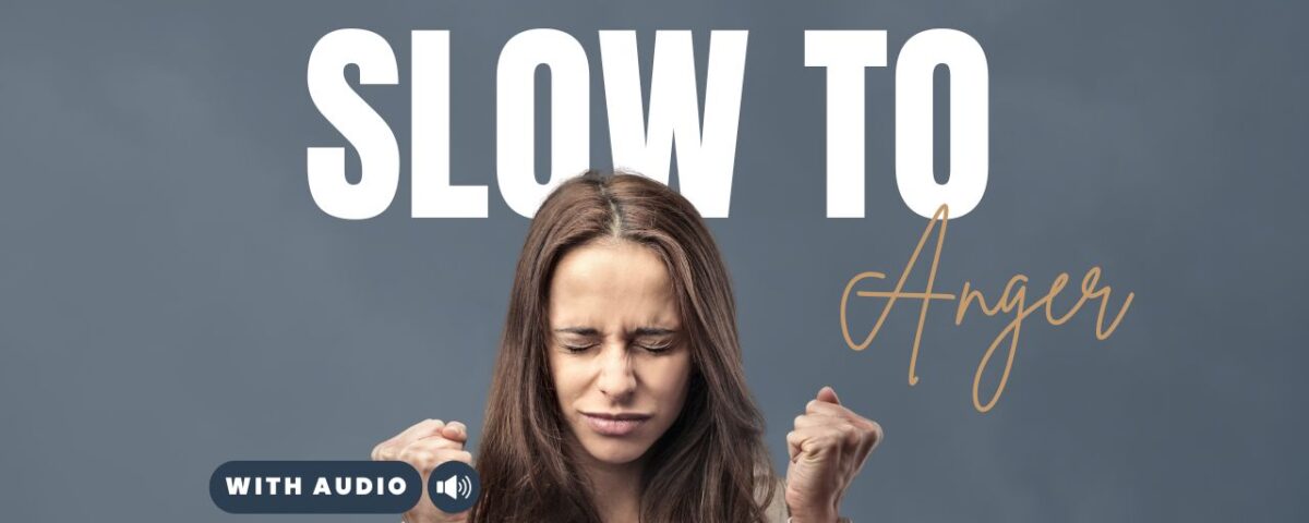 Bible Verses About Controlling Anger