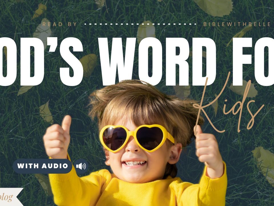 Bible Verses For Children's Behavior