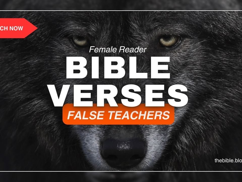 Bible Verses About False Teachers – Unmasking Lies