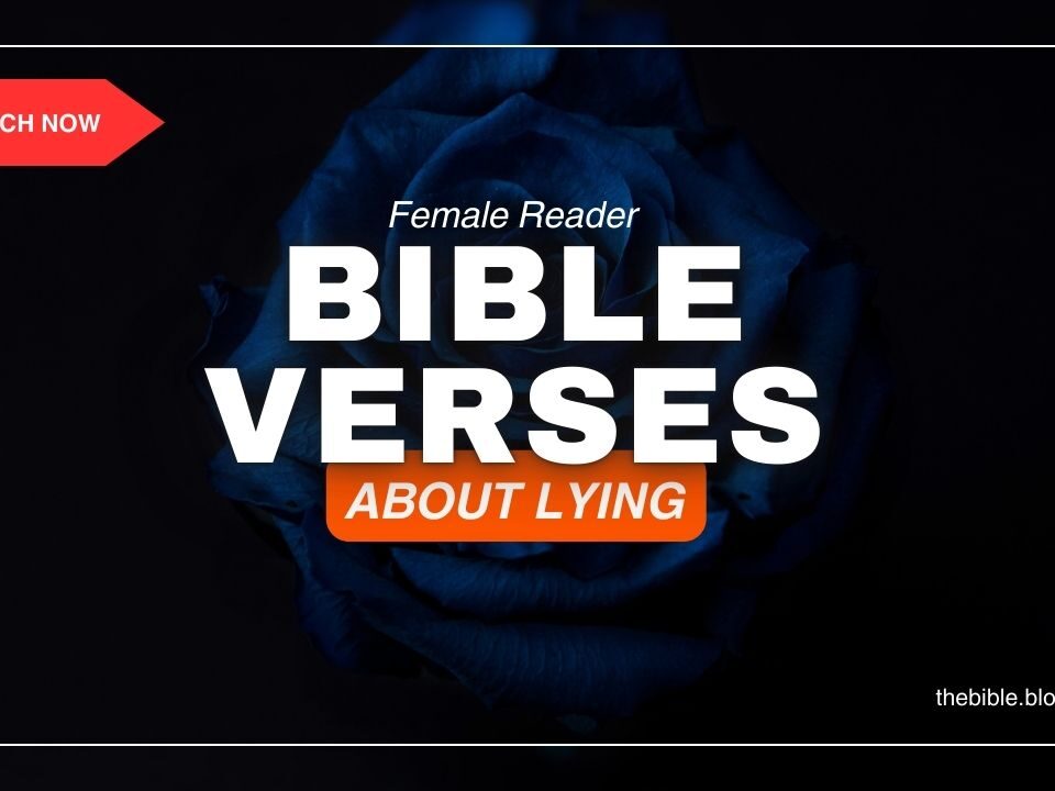 Bible Verses About Lying – Truth That Transforms Hearts