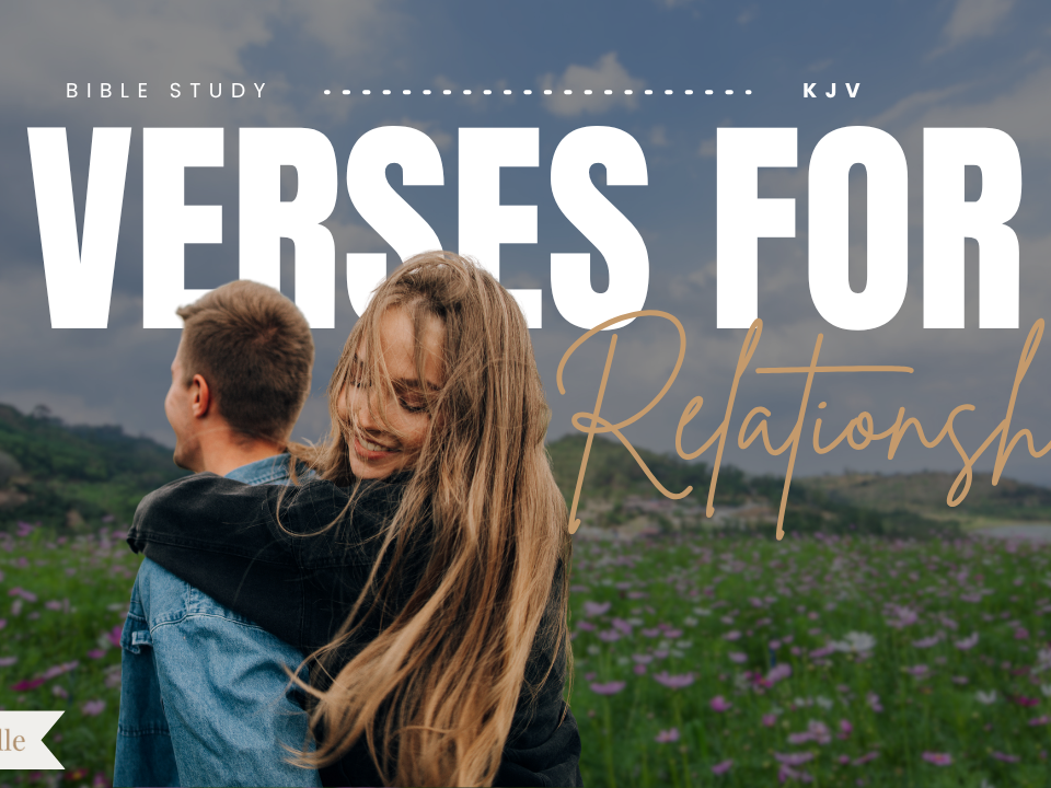 Bible Verses about Relationships