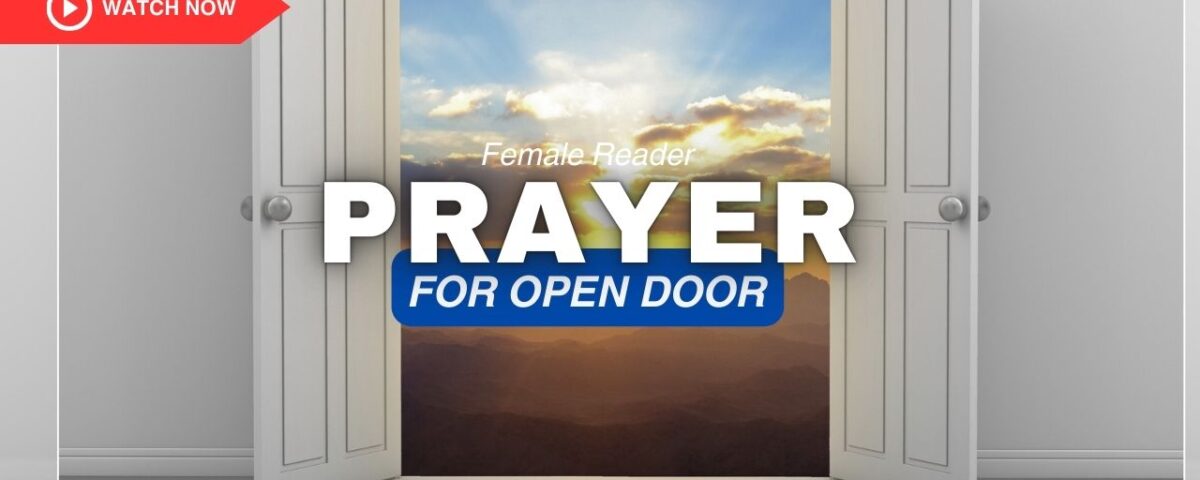 Prayer for Open Doors with Bible Verses