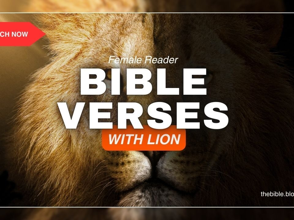 Bible Verses With Lions – Embrace Strength Like Daniel’s Faith