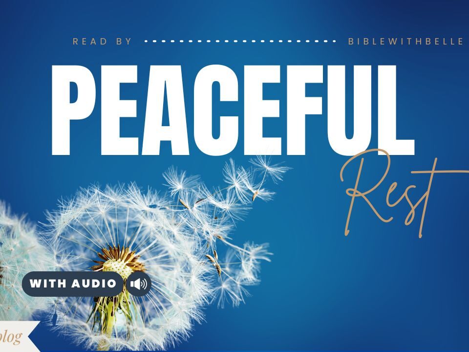 Bible Verses about Rest