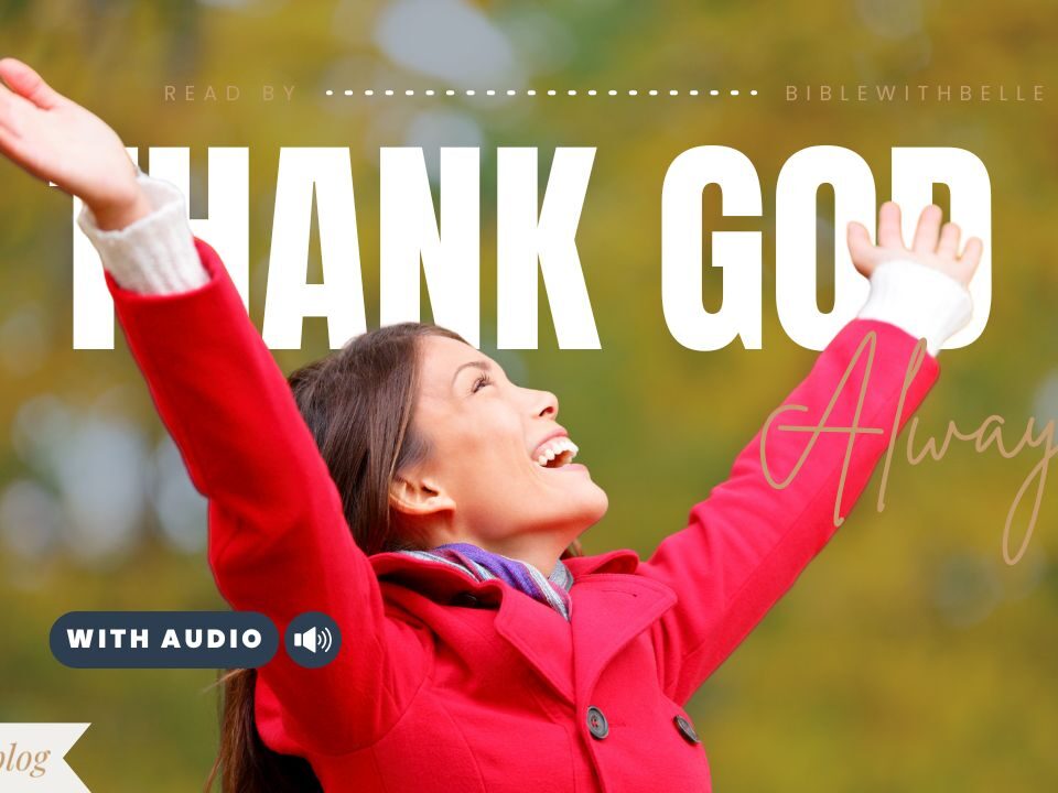Bible Verses About Thankfulness