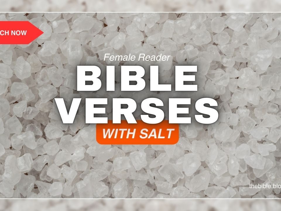 Bible Verses With Salt – Embrace the Power of Godly Impact
