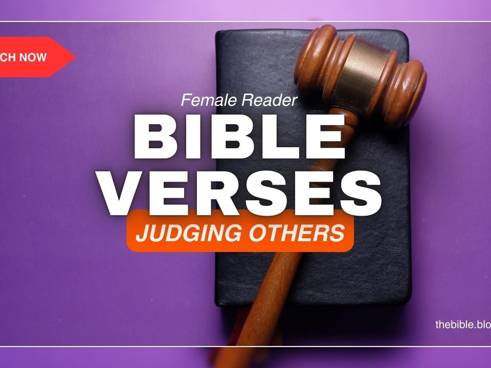 Bible Verses About Judging Others – Discover Grace Over Criticism