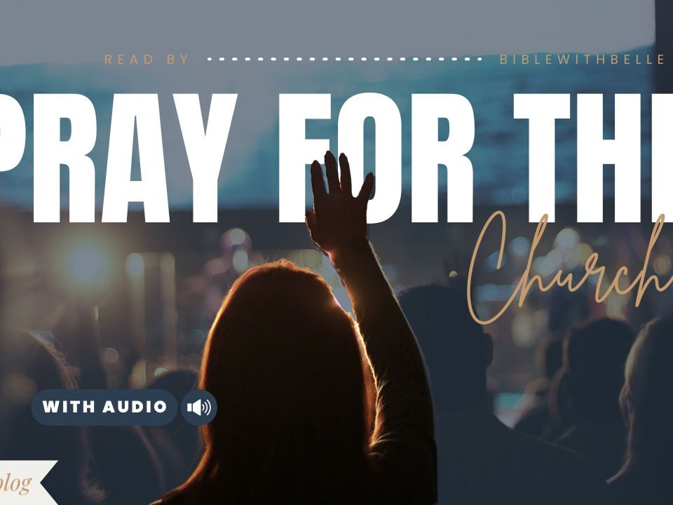 Prayer for the Church with Bible Verses