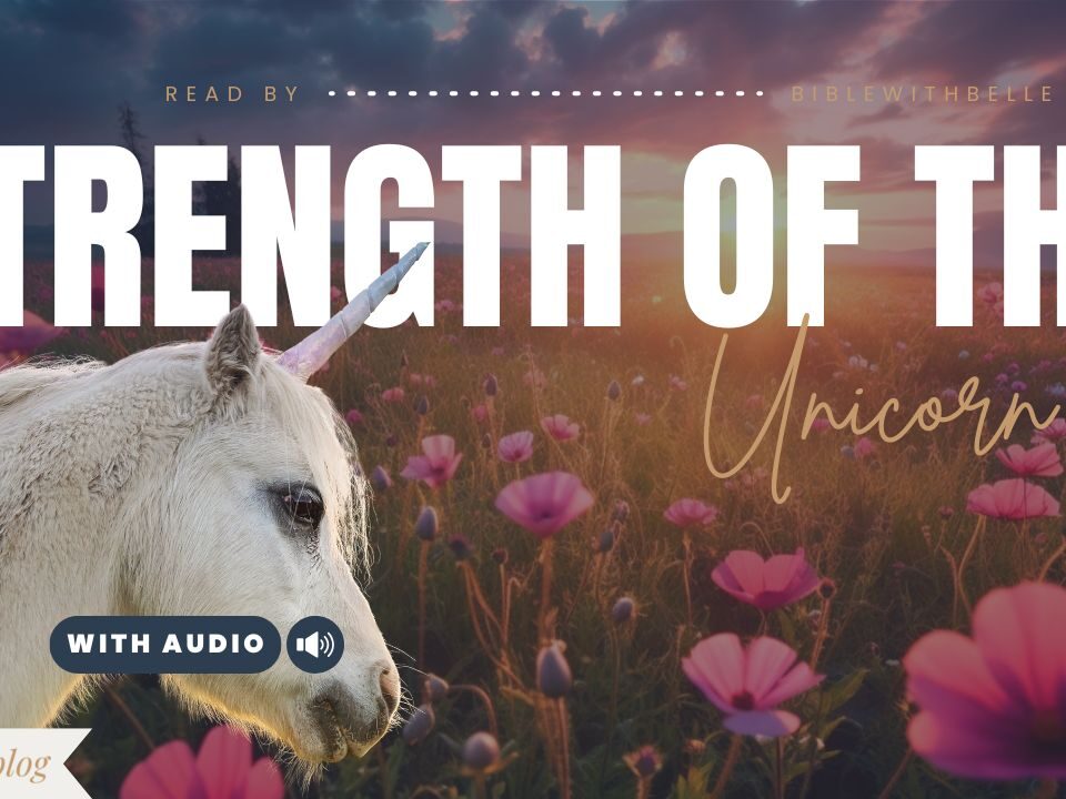 Bible Verses With Unicorns