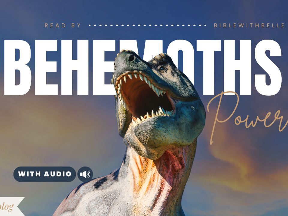 Bible Verses With Dinosaurs