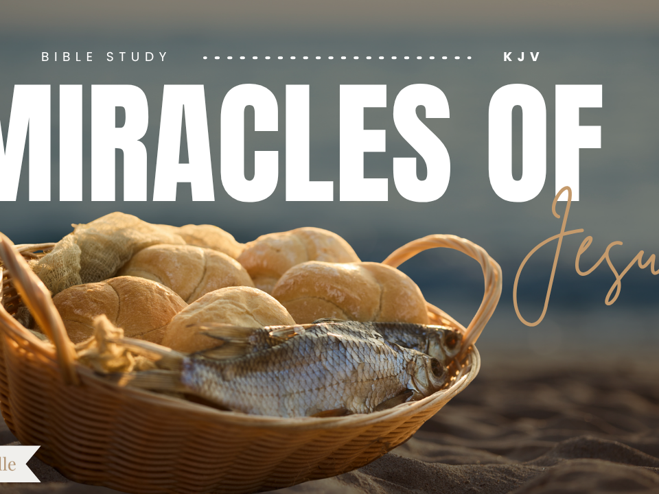 The 40 Miracles of Jesus with Bible Verses