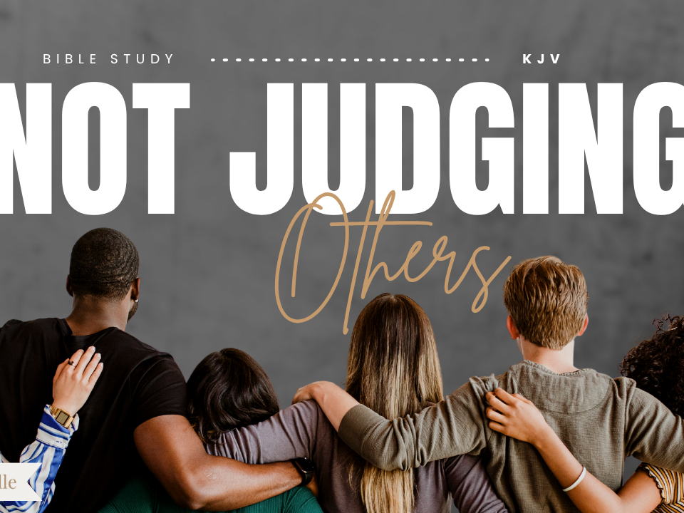 Bible Verses About Judging Others
