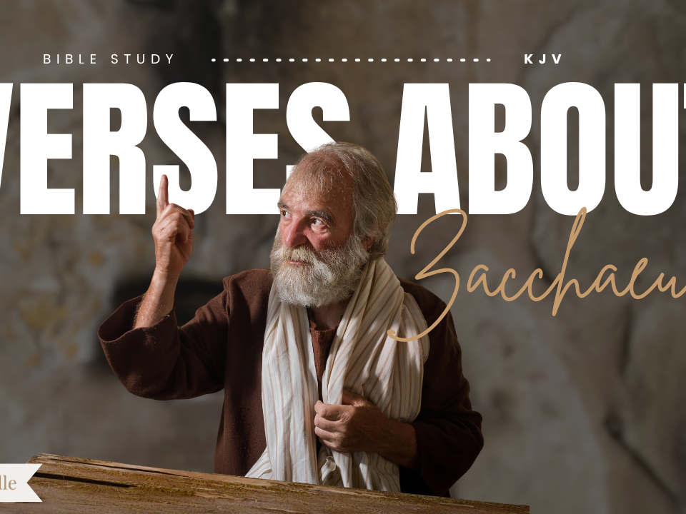 Bible Verses About Zacchaeus