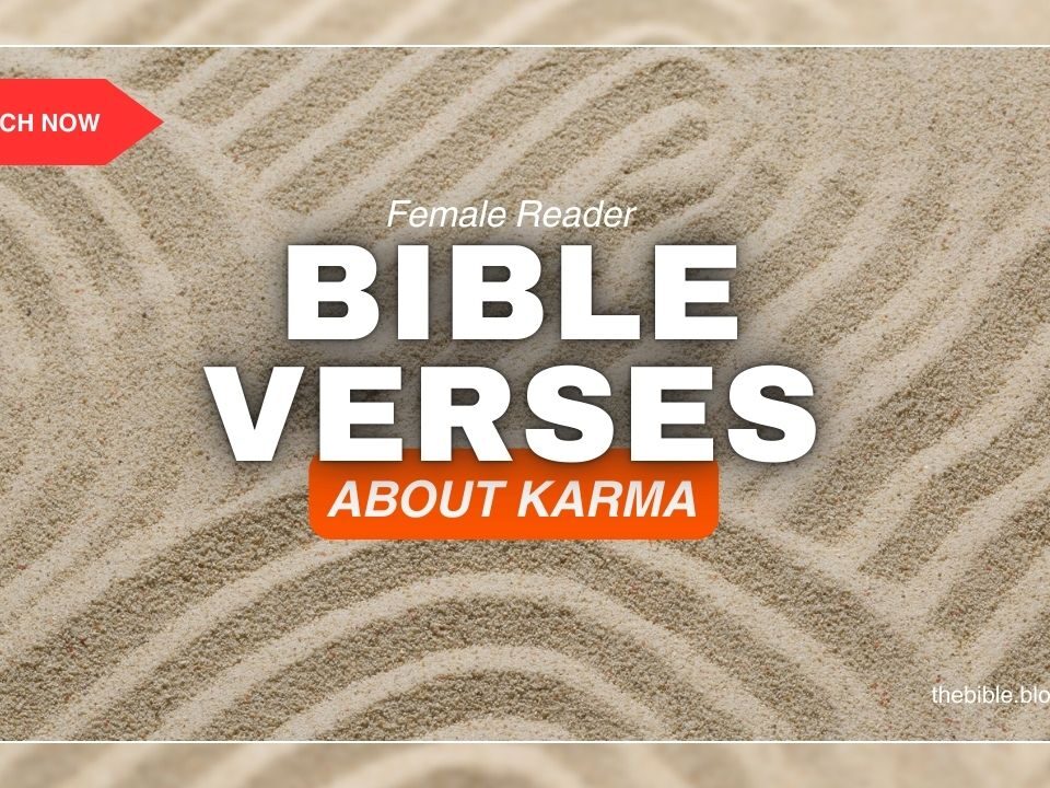 Bible Verses About Karma