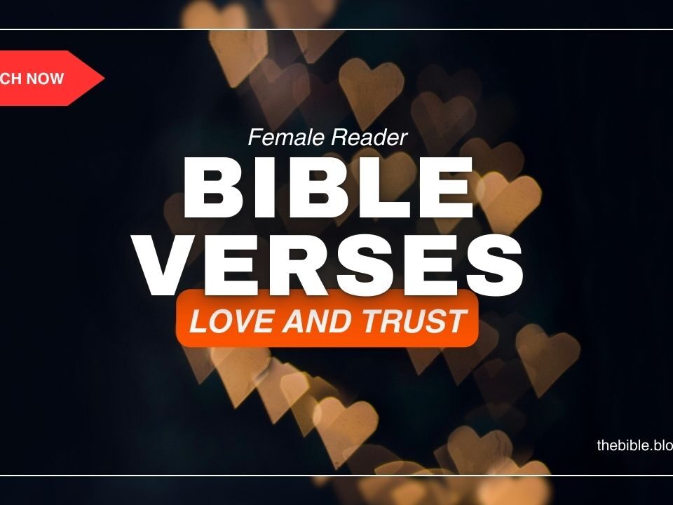 Bible Verses About Love And Trust