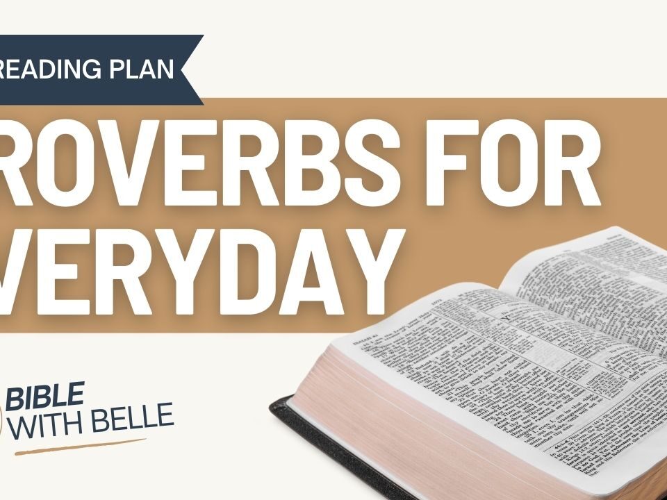 Proverbs For Everyday: Bible Reading Plan