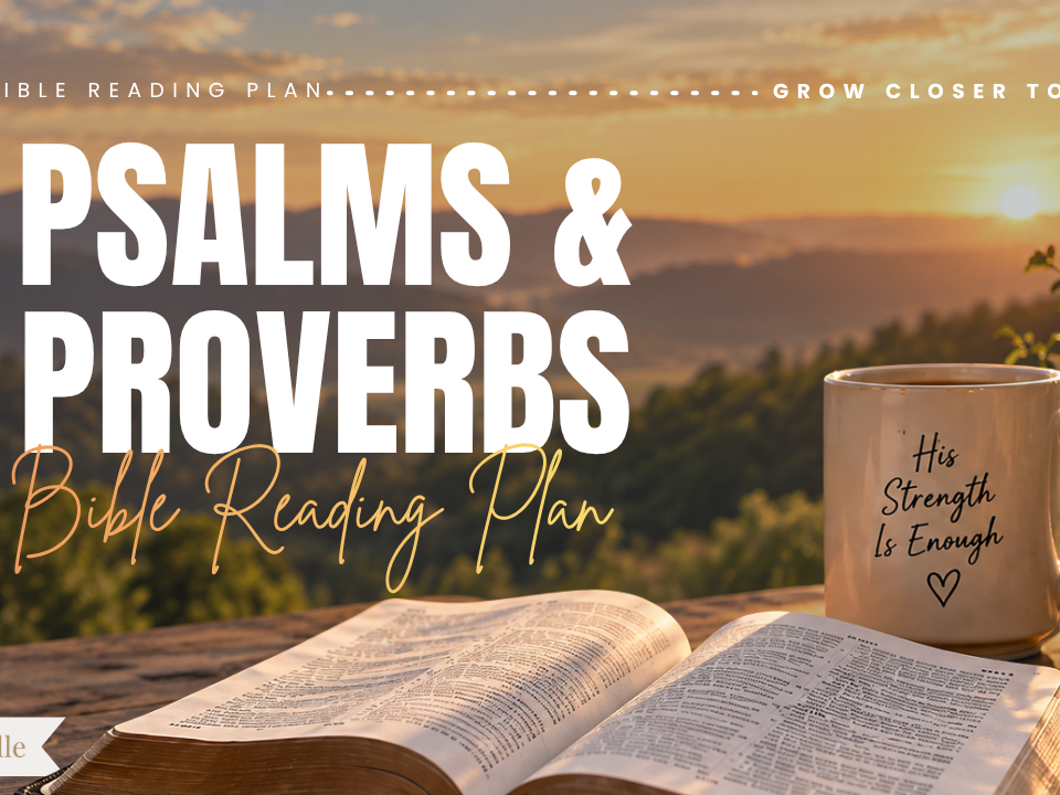 Psalms and Proverbs Daily Bible Reading Plan