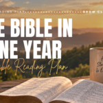 The Bible in One Year Bible Reading Plan