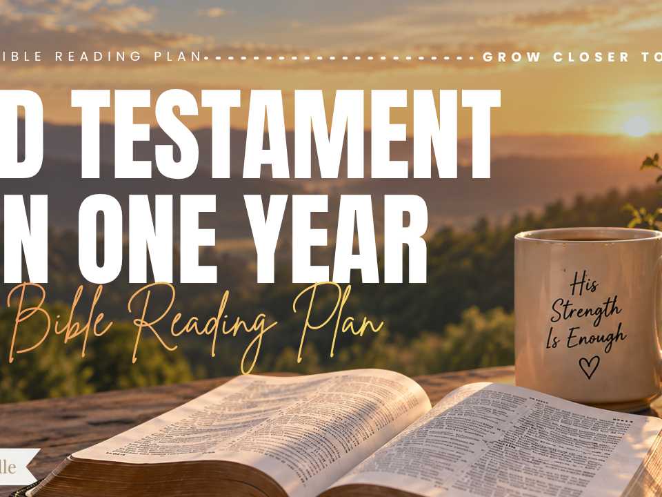 Old Testament In A Year Bible Reading Plan