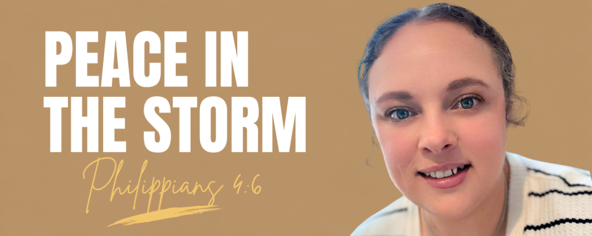 Daily Devotional Finding Peace in the Storm