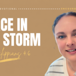 Daily Devotional Finding Peace in the Storm