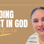 Daily Devotional Finding Rest in God