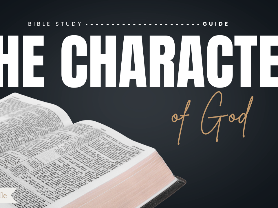 The Character of God Bible Study Guide