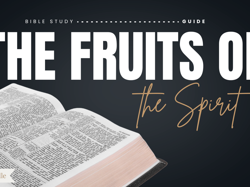 The Fruits Of The Spirit Bible Study Guide