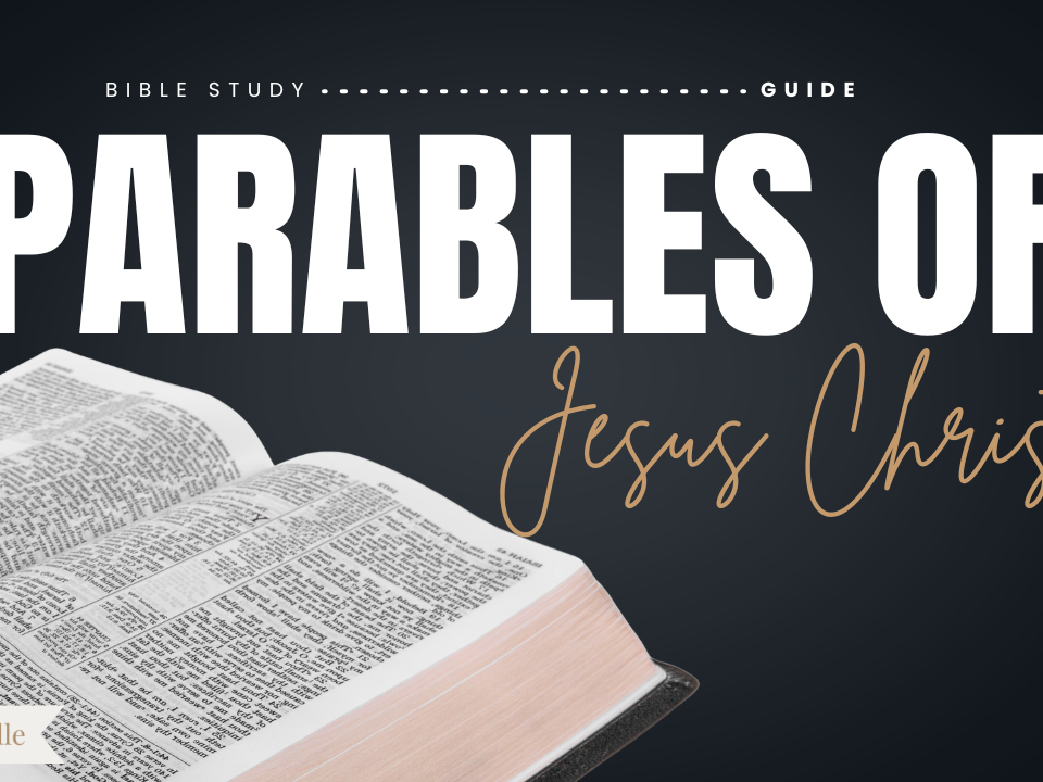 Parables Of Jesus Bible Study Guide
