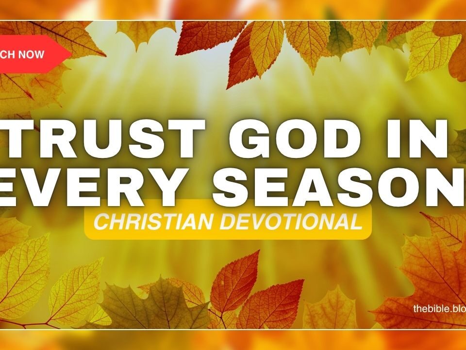Trusting God in Every Season: Daily Devotional