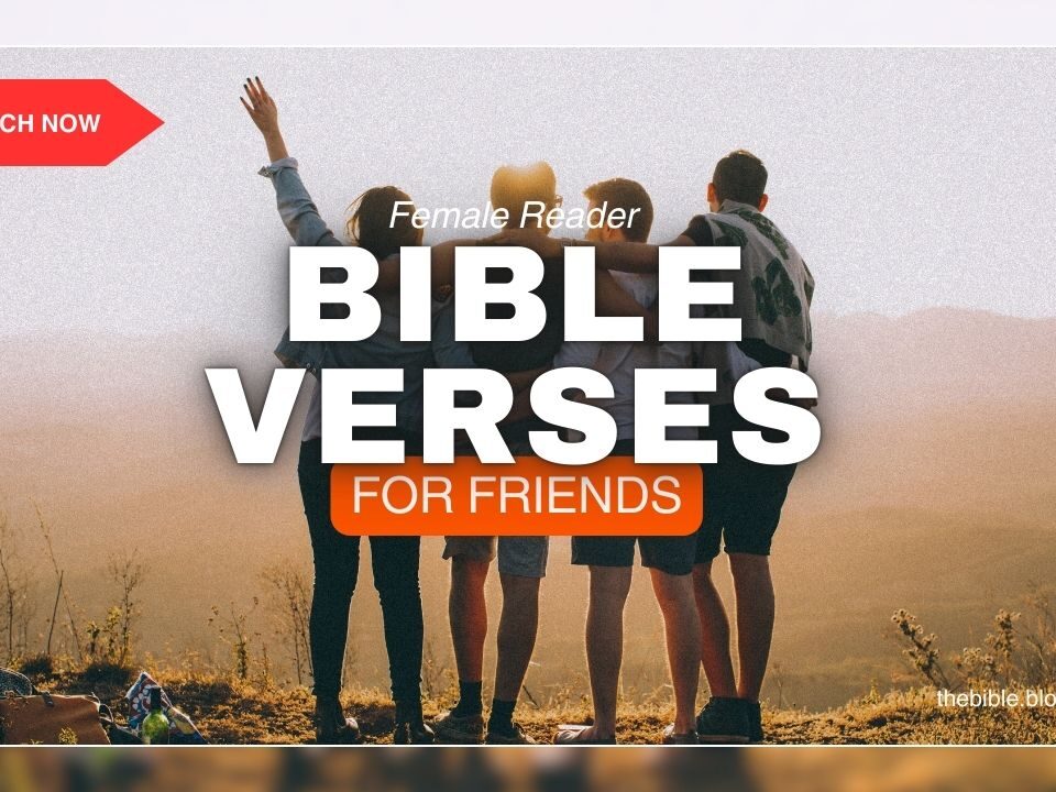 Bible Verses For Friends