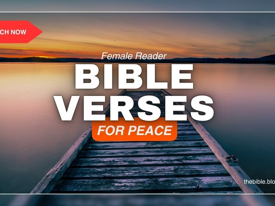 Bible Verses For Peace