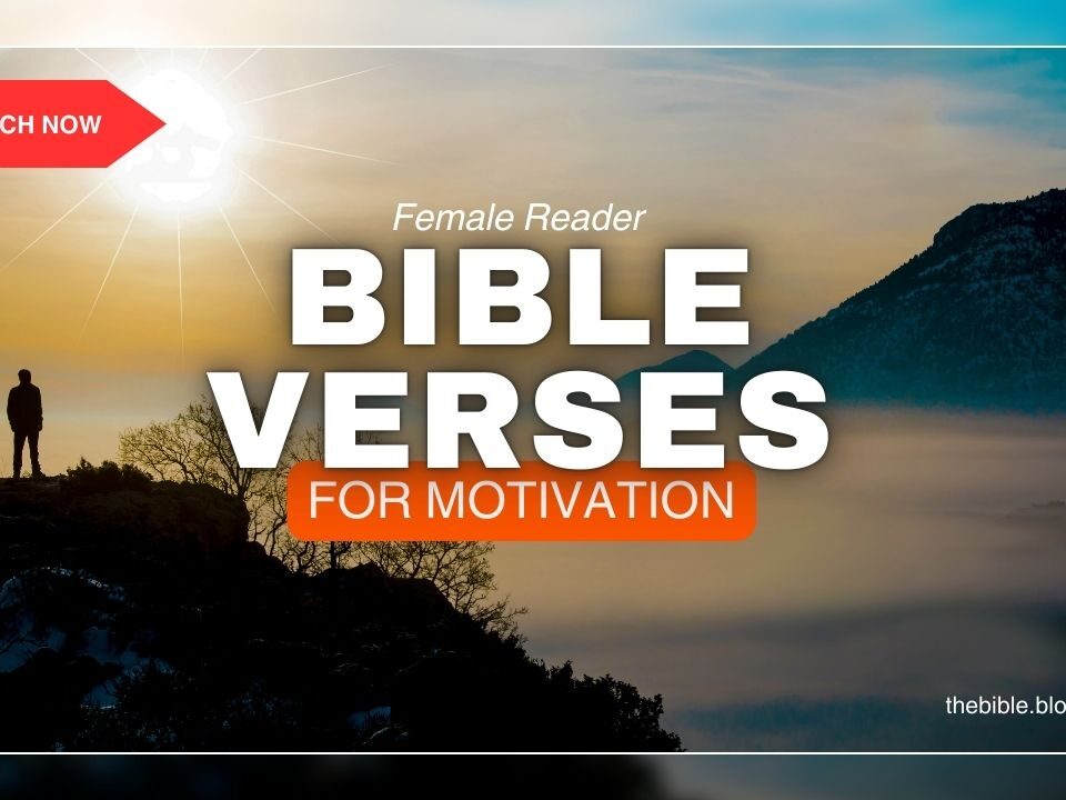 Bible Verses For Motivation