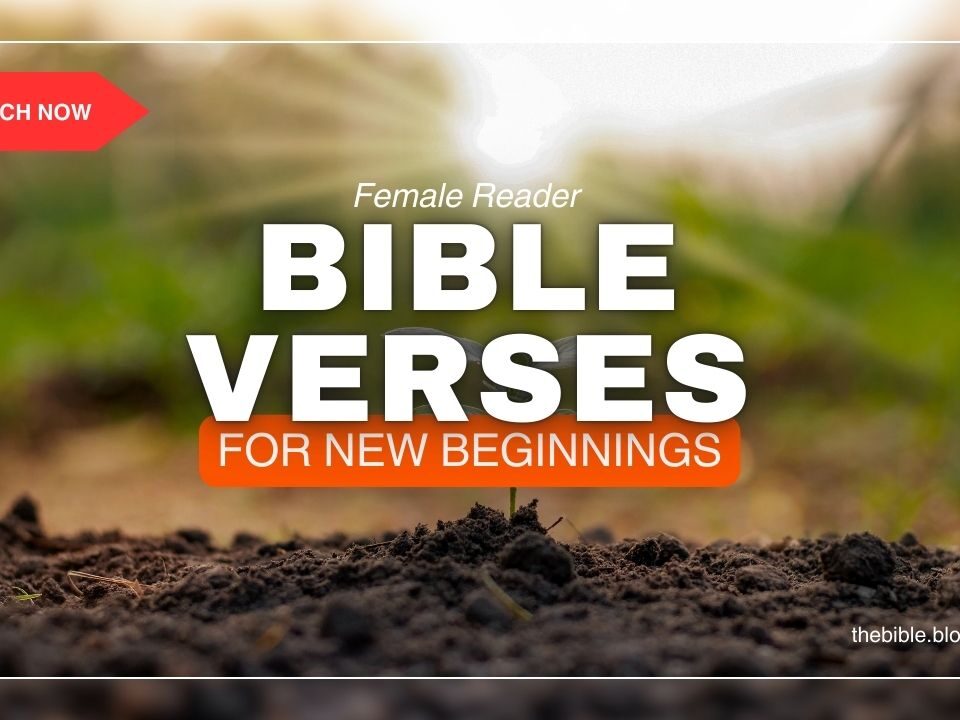 Bible Verses For New Beginnings