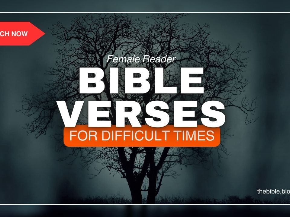 Bible Verses For Difficult Times