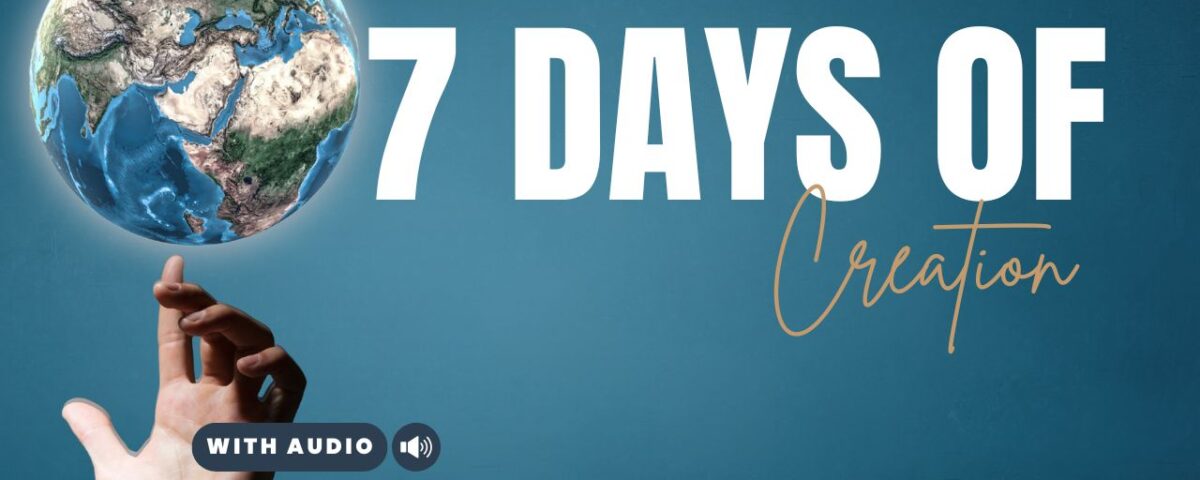 Bible Verses About 7 Days Of Creation
