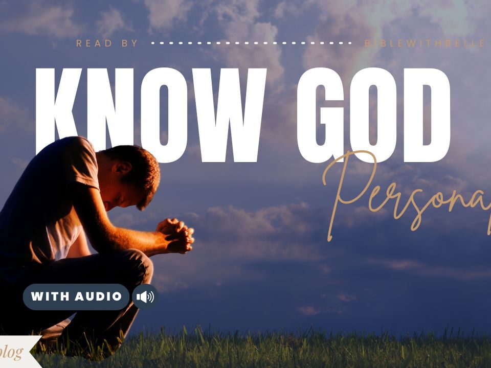Bible Verses About Knowing God