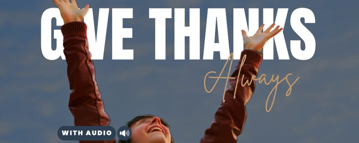 Bible Verses For Thankfulness