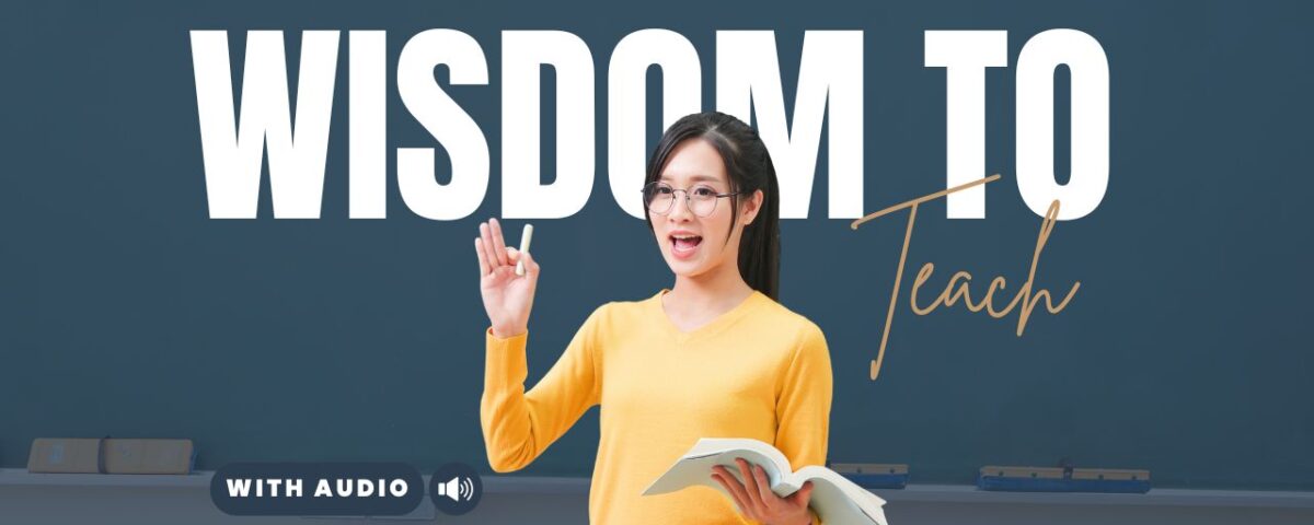 Bible Verses For Teachers