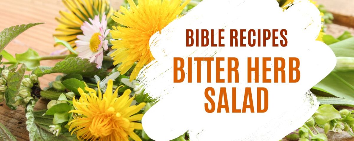 Bitter Herb Salad Recipe