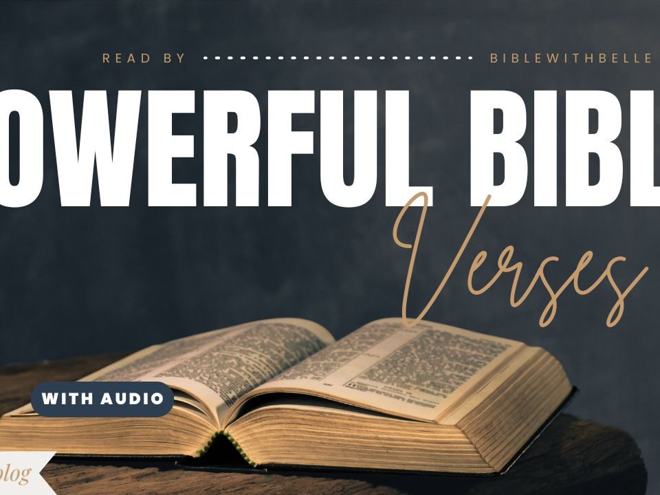 Bible Verses With Strong Meaning
