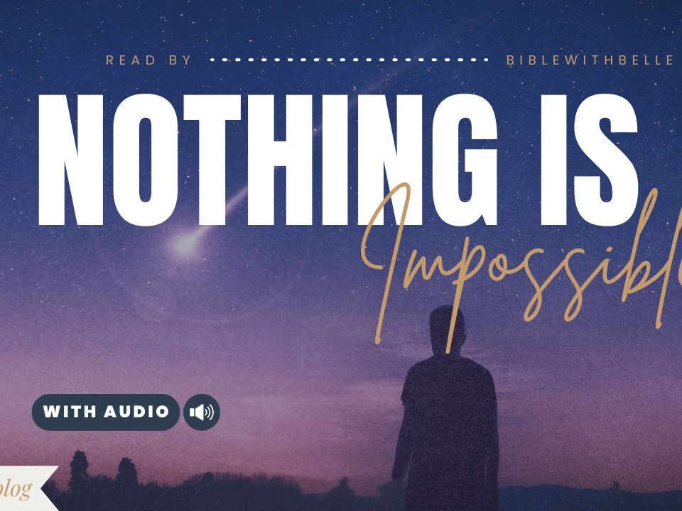 Bible Verses With God All Things Are Possible